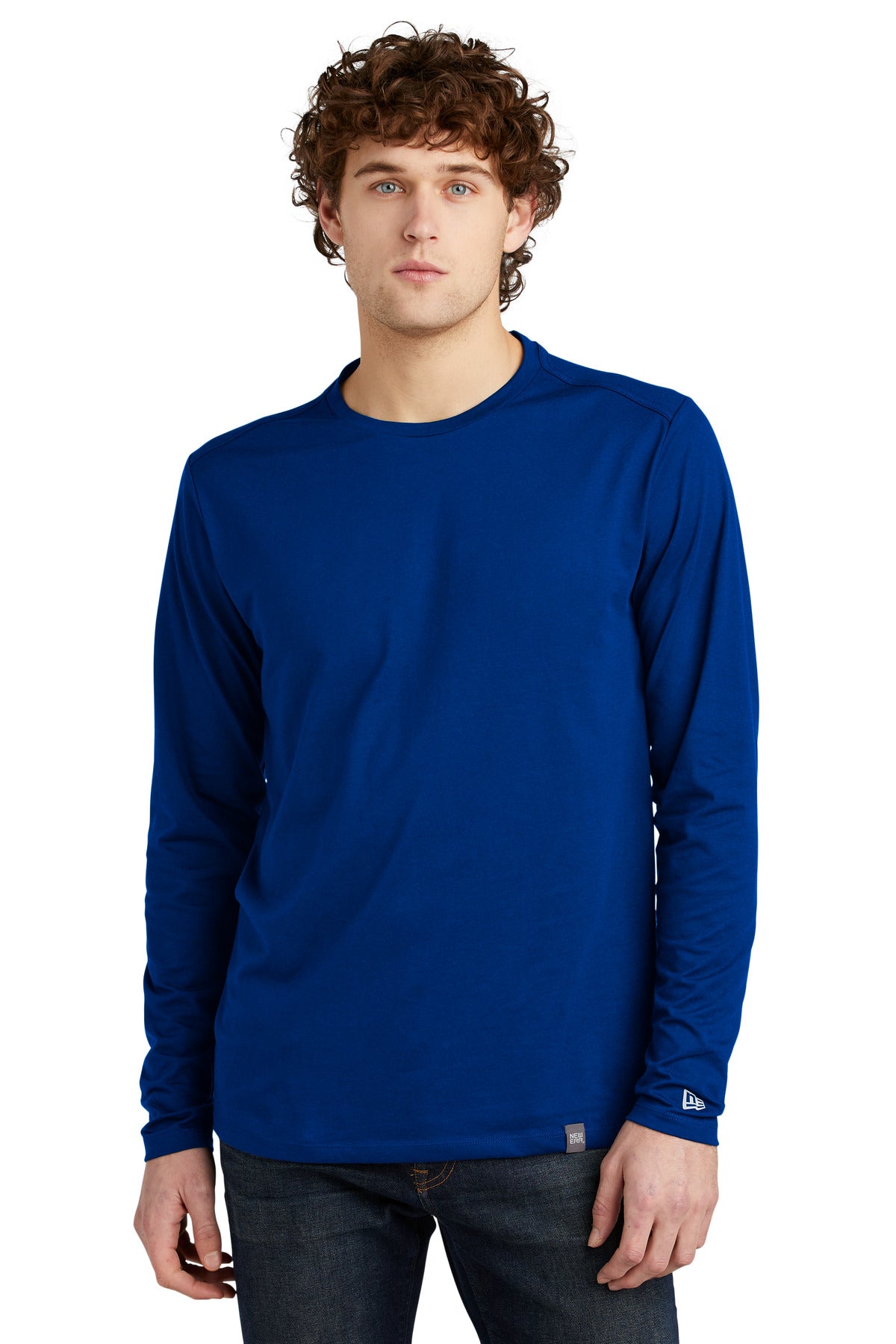 New Era Â® Heritage Blend Long Sleeve Crew Tee. NEA102