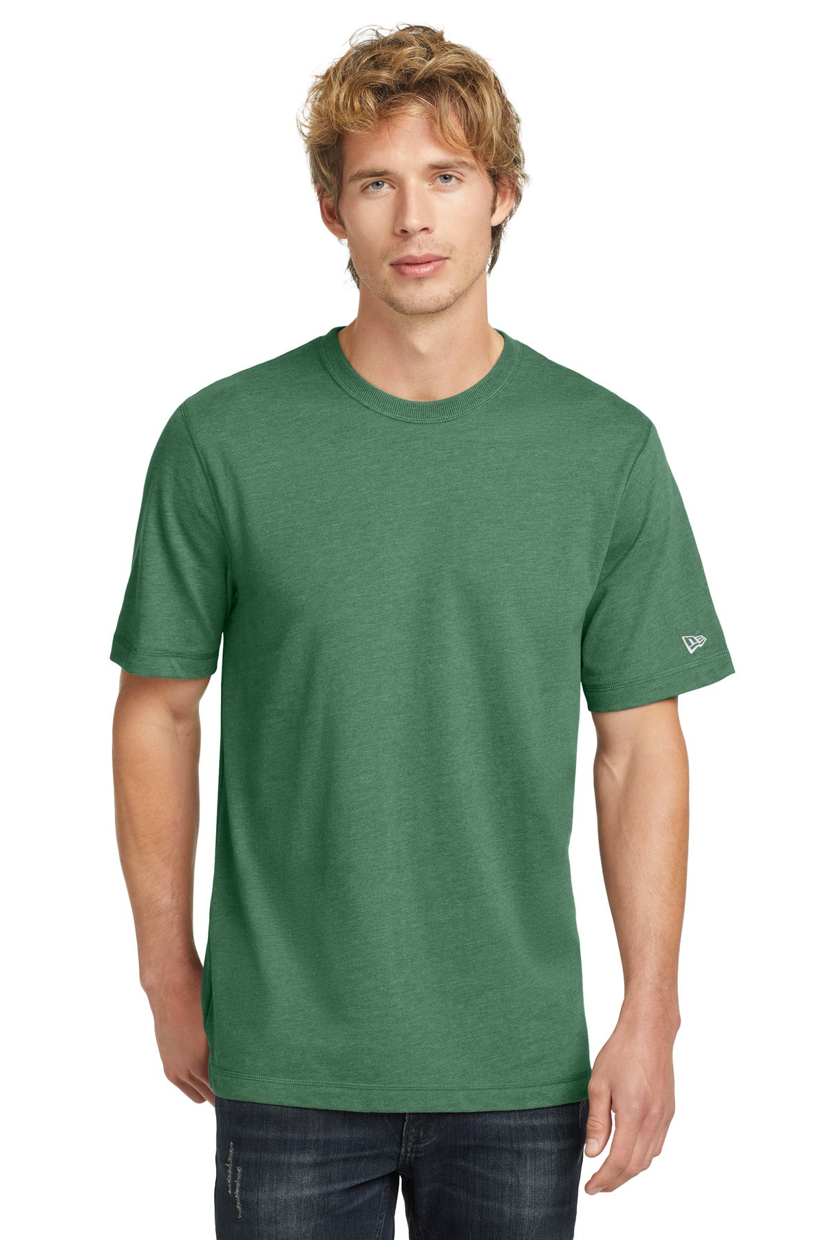 New Era Â® Sueded Cotton Blend Crew Tee. NEA120