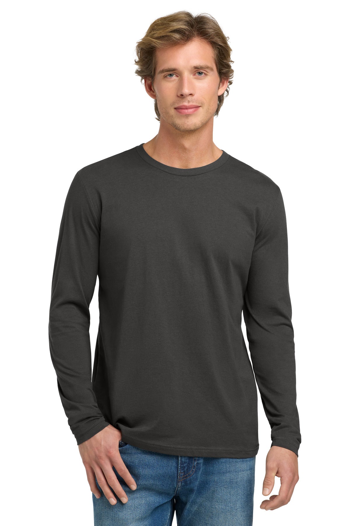 Next Level ApparelÂ® Cotton Long Sleeve Tee. NL3601