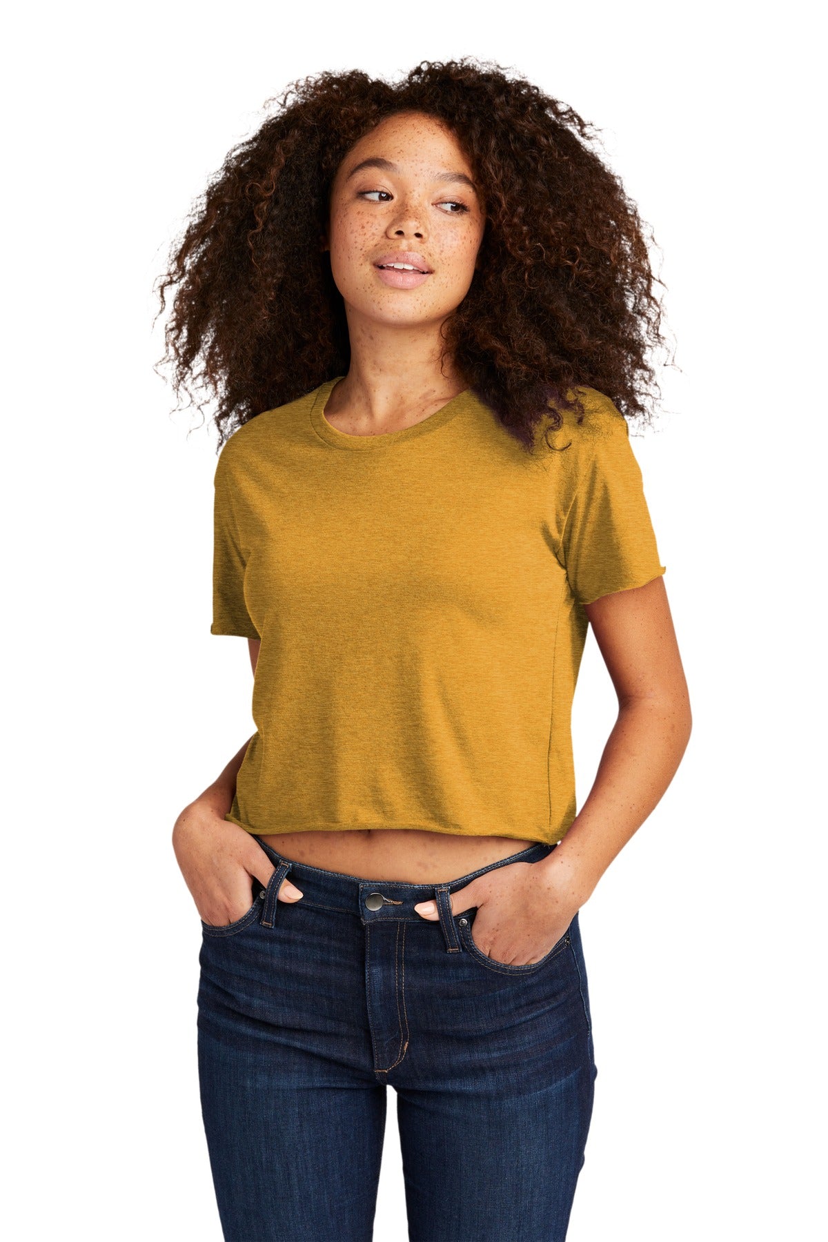 Next Levelâ„¢ Women's Festival Cali Crop Tee. NL5080