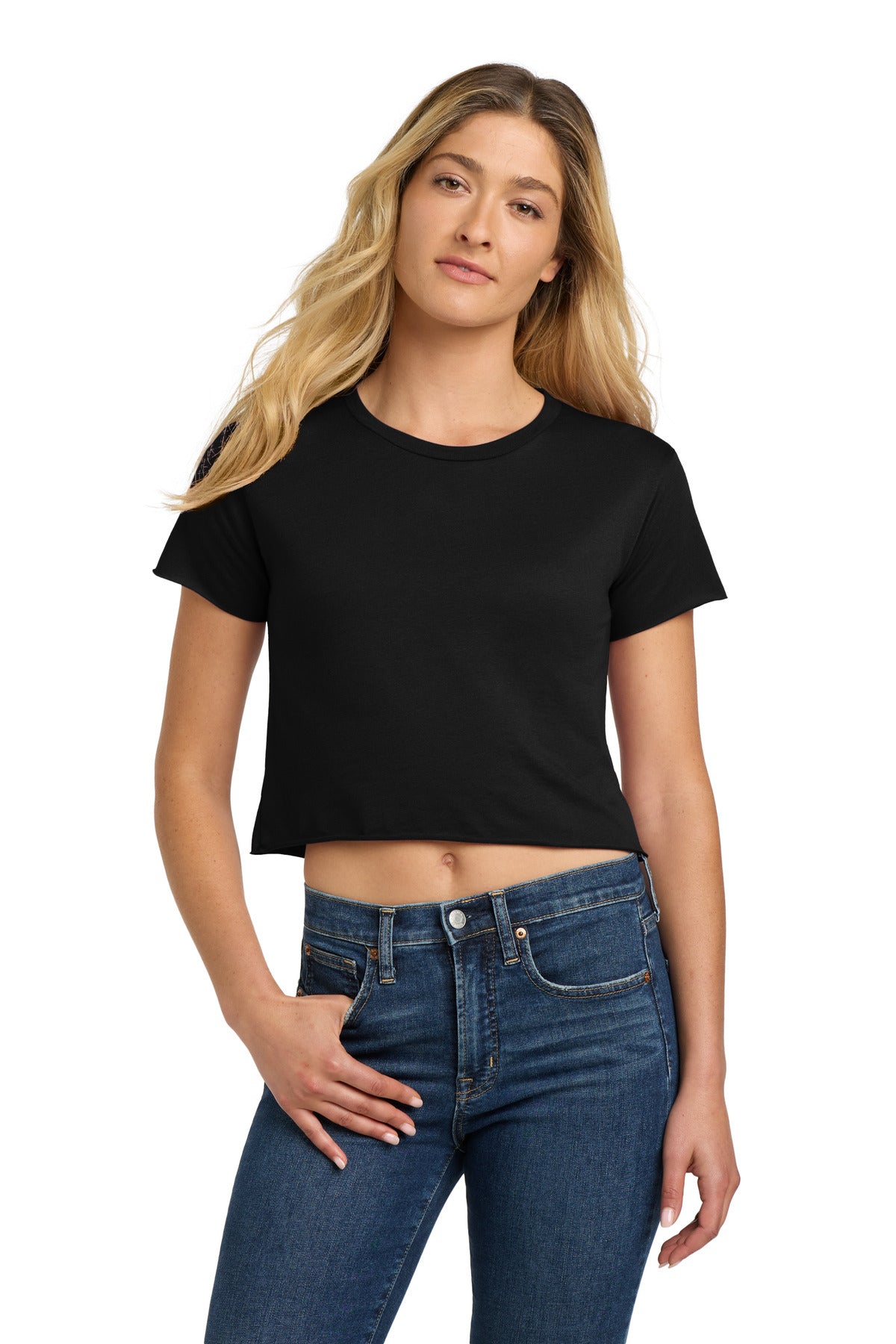 Next Level ApparelÂ®  Women's Festival Cali Crop Tee. NL5080