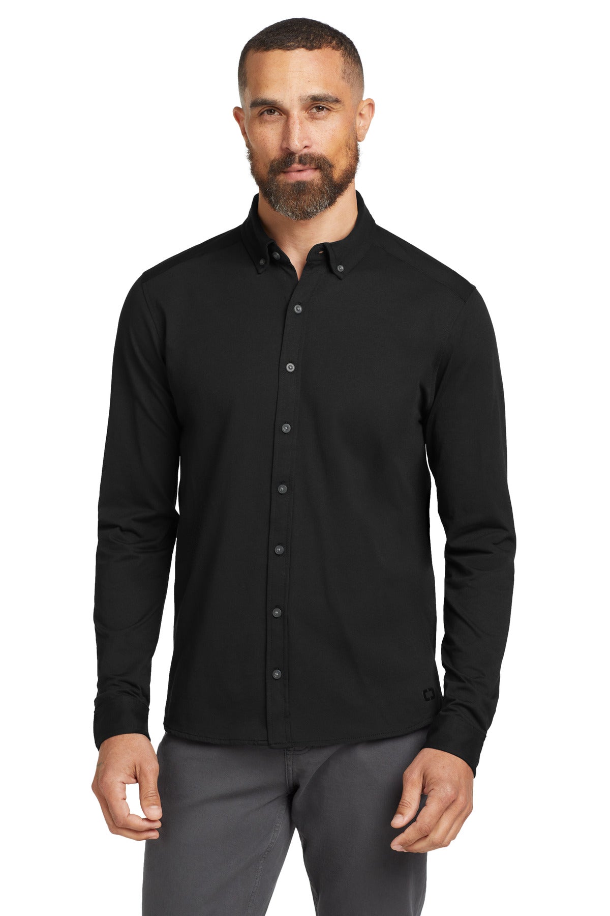 OGIO Â®  Code Stretch Long Sleeve Button-Up. OG145