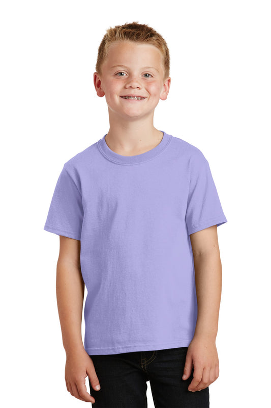 Port & CompanyÂ® Youth Beach WashÂ® Garment-Dyed Tee. PC099Y