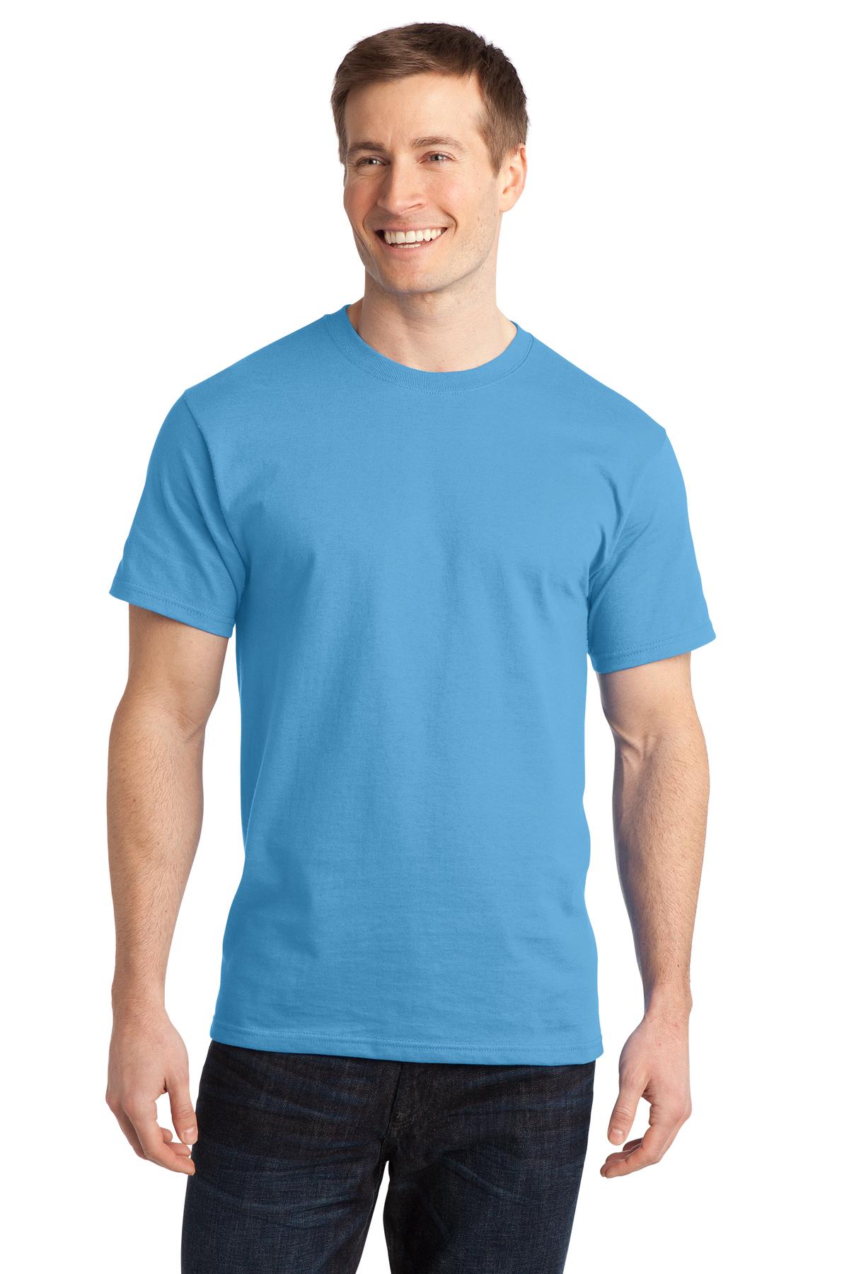 Port & CompanyÂ® - Ring Spun Cotton Tee. PC150