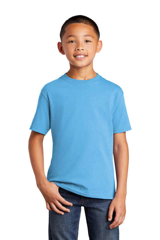 Port & CompanyÂ® Youth Core Cotton DTG Tee PC54YDTG