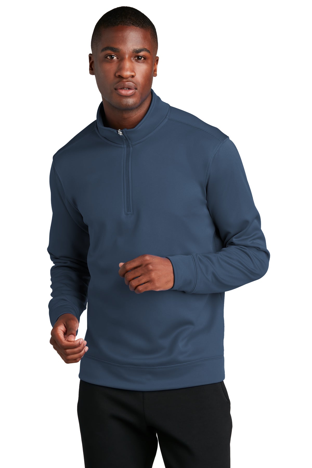 Port & Company?Performance Fleece 1/4-Zip Pullover Sweatshirt. PC590Q