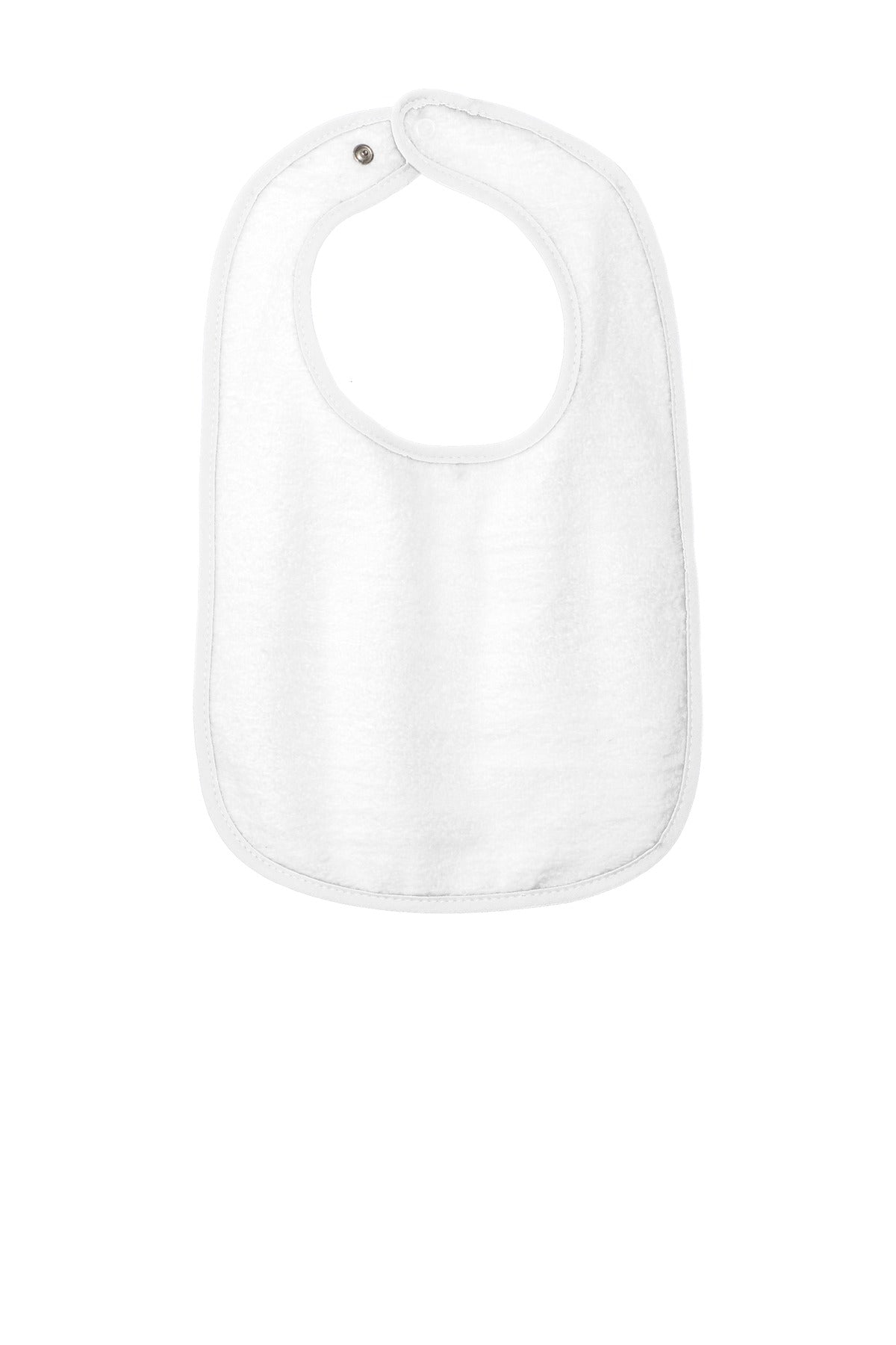 Rabbit Skinsâ„¢ Infant Contrast Trim Terry Bib. RS1003