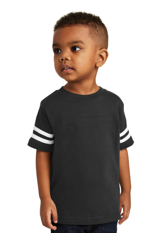 Rabbit Skins? Toddler Football Fine Jersey Tee. RS3037