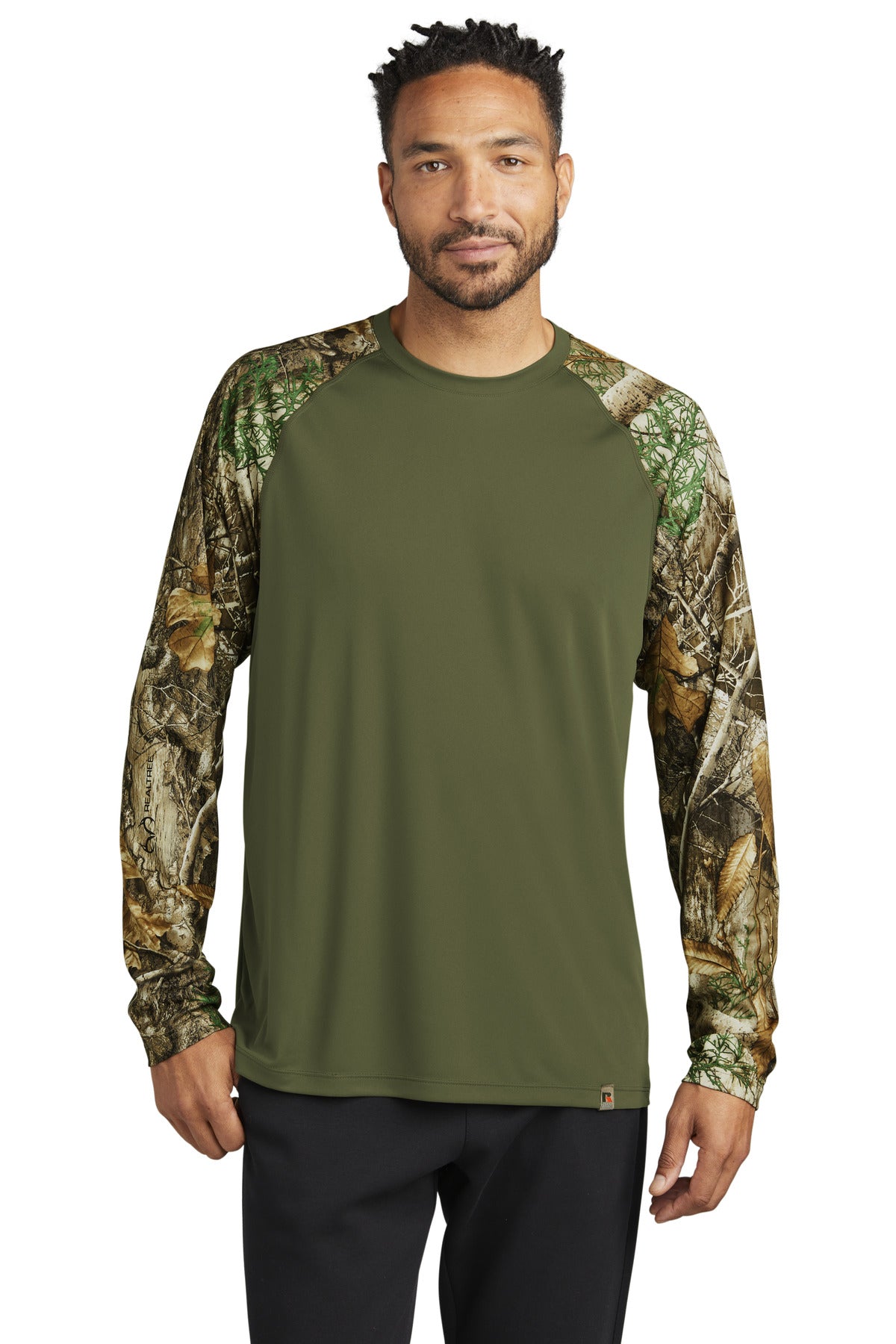 Russell Outdoorsâ„¢ RealtreeÂ® Colorblock Performance Long Sleeve Tee RU151LS