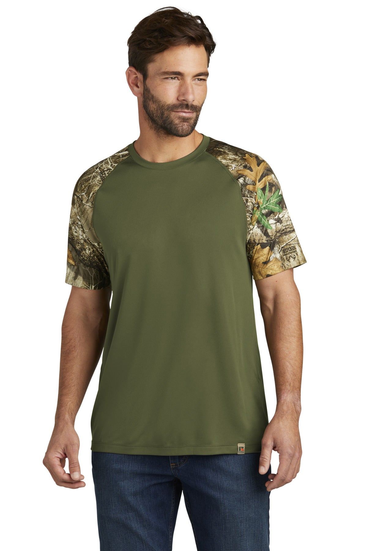 Russell Outdoorsâ„¢ RealtreeÂ® Colorblock Performance Tee RU151