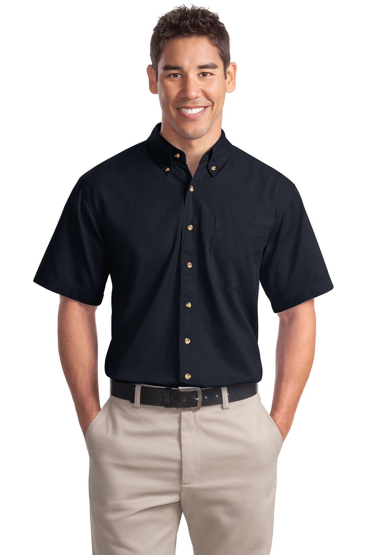 Port AuthorityÂ® Short Sleeve Twill Shirt. S500T