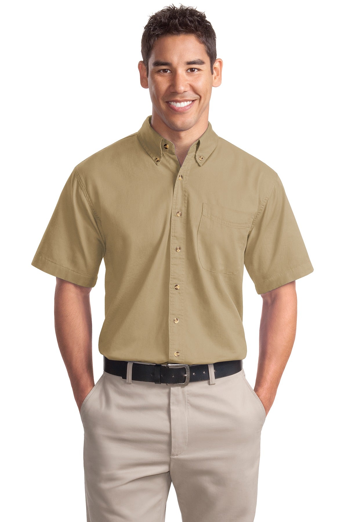 Port AuthorityÂ® Short Sleeve Twill Shirt. S500T