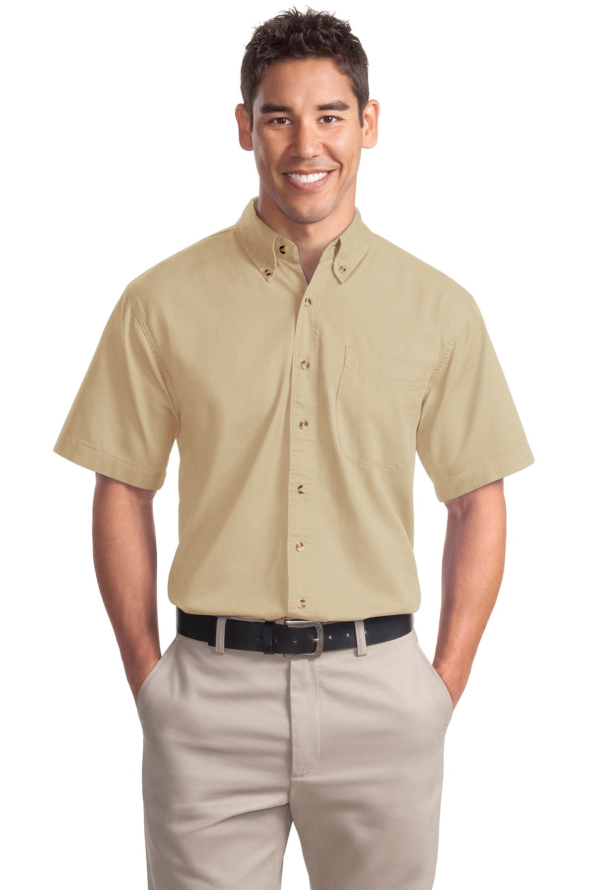 Port AuthorityÂ® Short Sleeve Twill Shirt. S500T