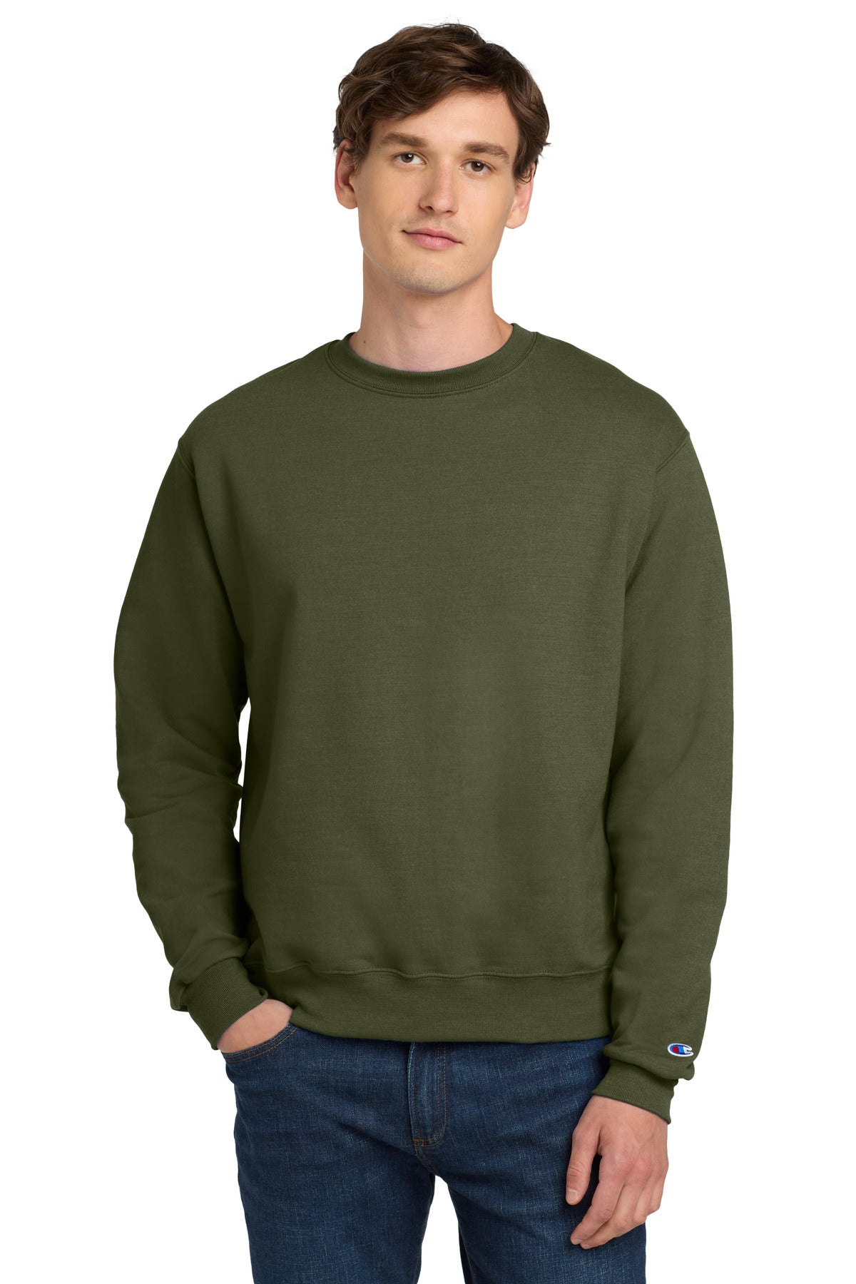 ChampionÂ®  PowerblendÂ® Crewneck Sweatshirt. S6000