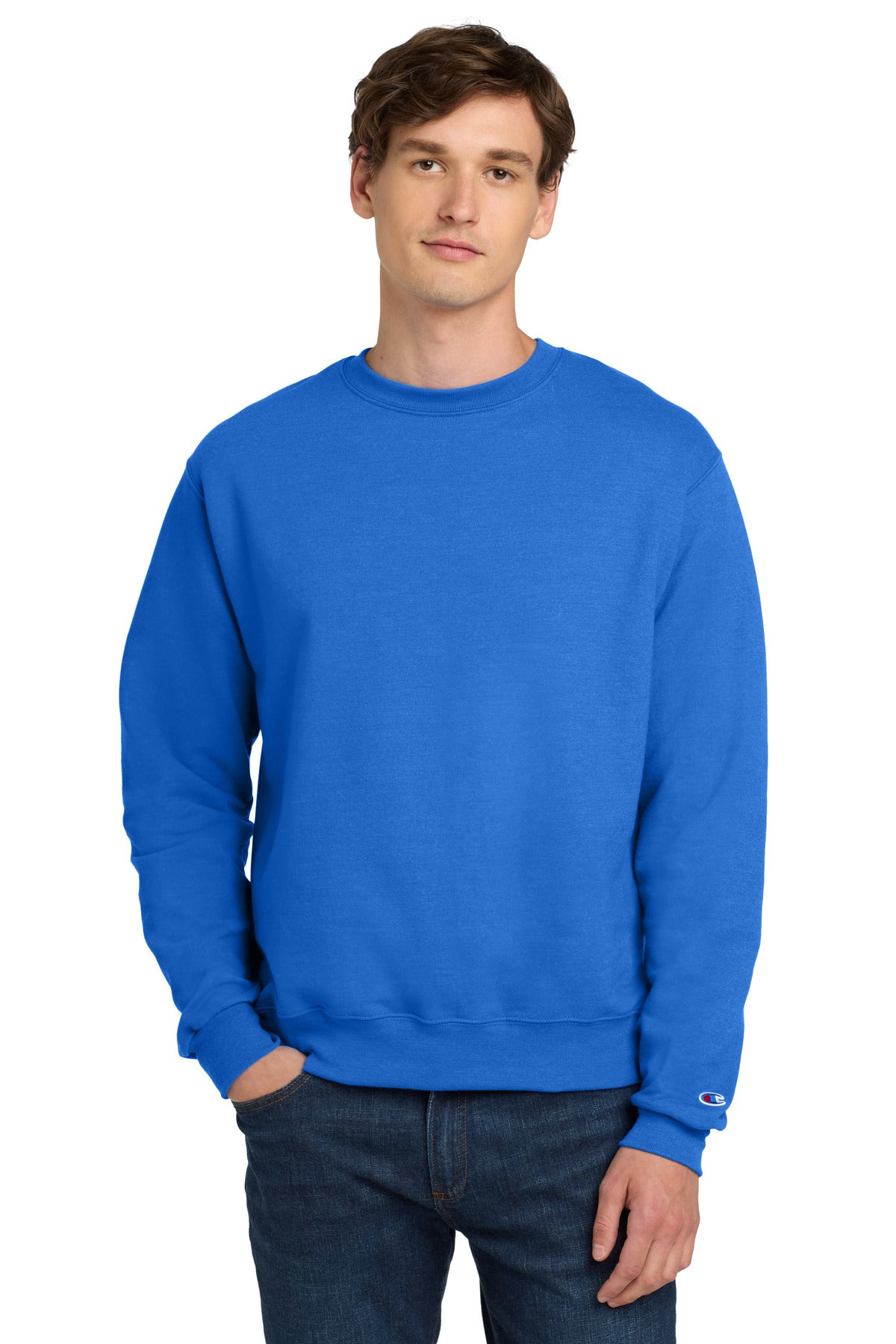 ChampionÂ®  PowerblendÂ® Crewneck Sweatshirt. S6000