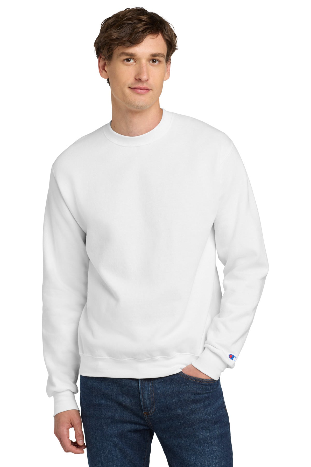 ChampionÂ®  PowerblendÂ® Crewneck Sweatshirt. S6000