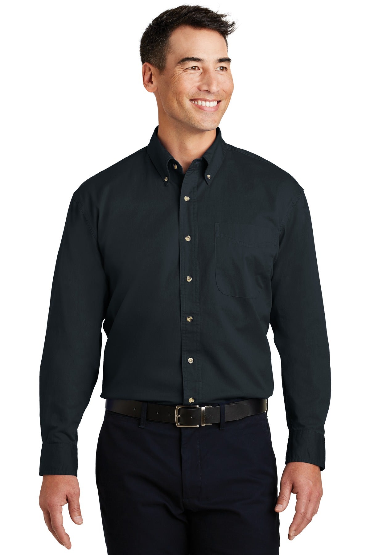 Port AuthorityÂ® Long Sleeve Twill Shirt.  S600T