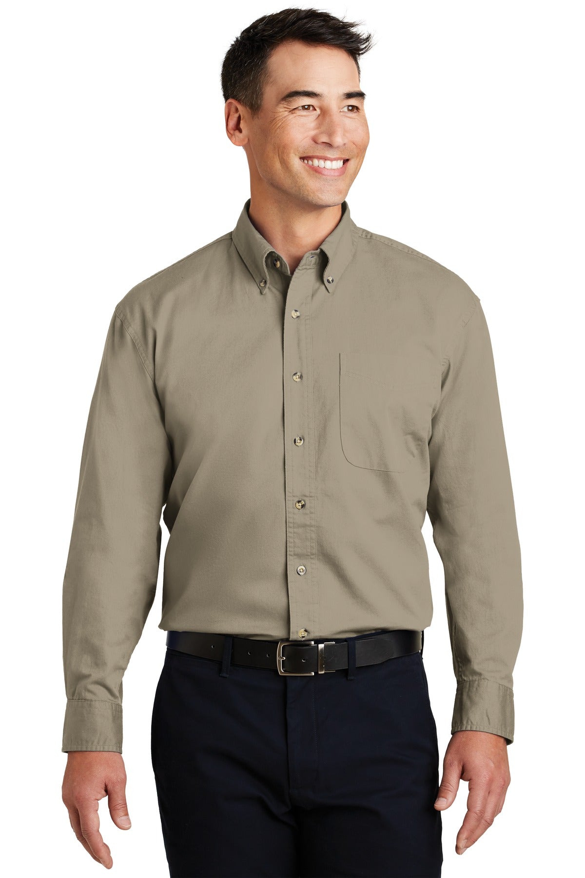 Port AuthorityÂ® Long Sleeve Twill Shirt.  S600T