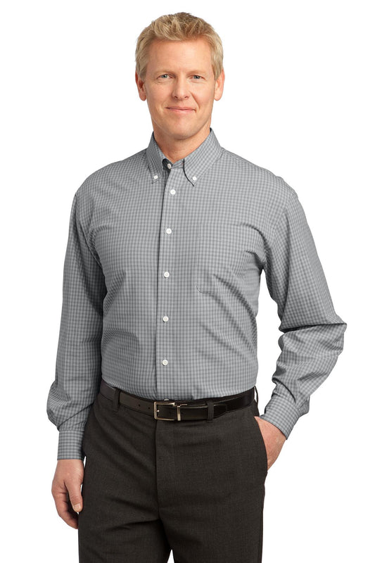 Port Authority? Plaid Pattern Easy Care Shirt. S639