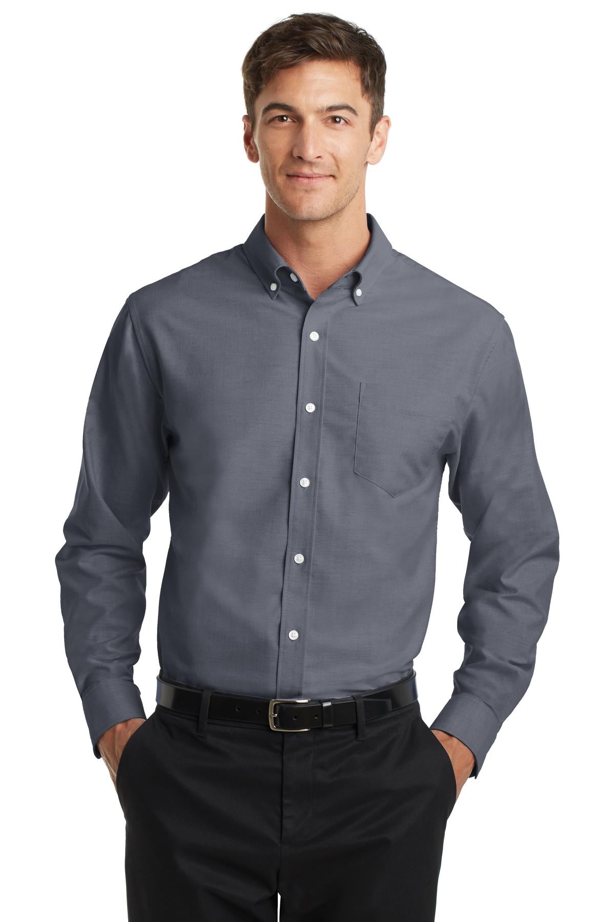 Port AuthorityÂ® SuperProâ„¢ Oxford Shirt. S658