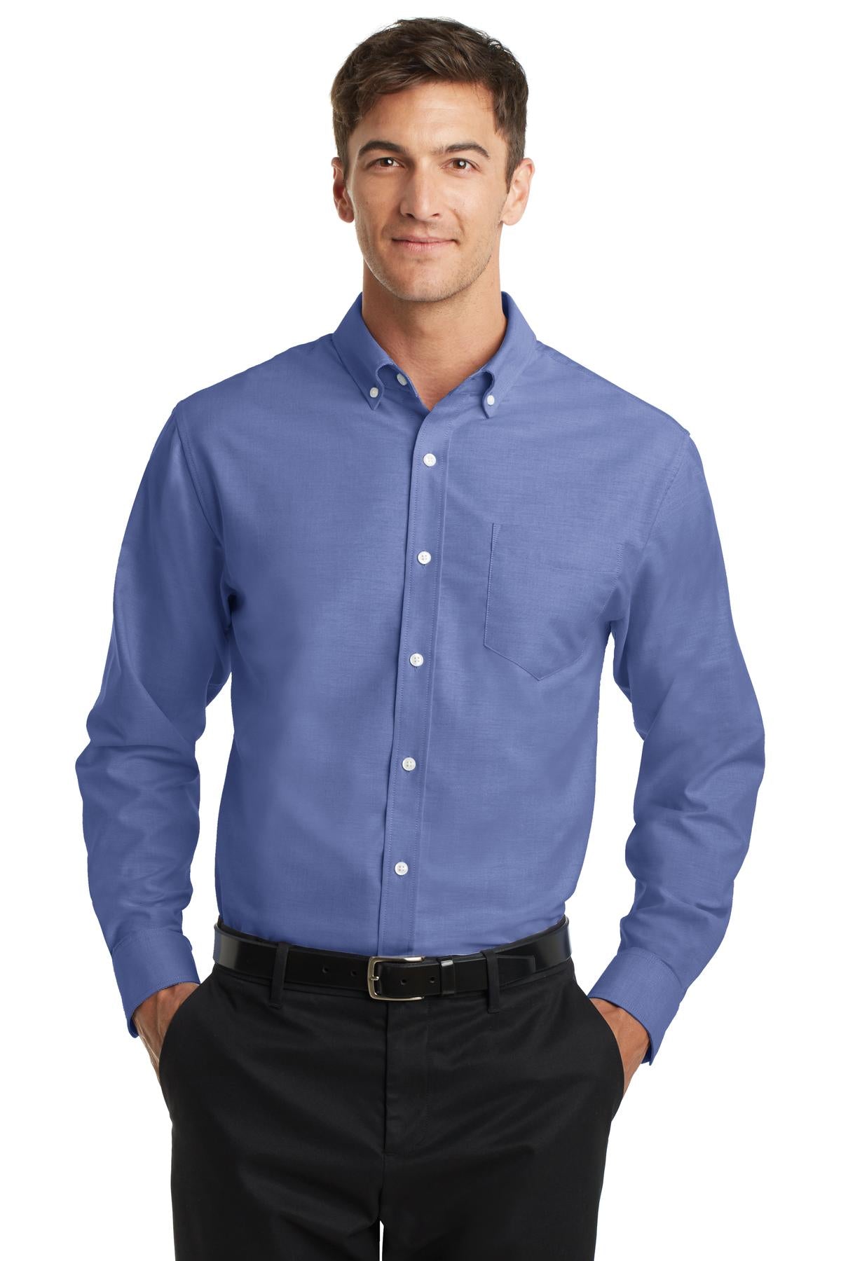 Port AuthorityÂ® SuperProâ„¢ Oxford Shirt. S658