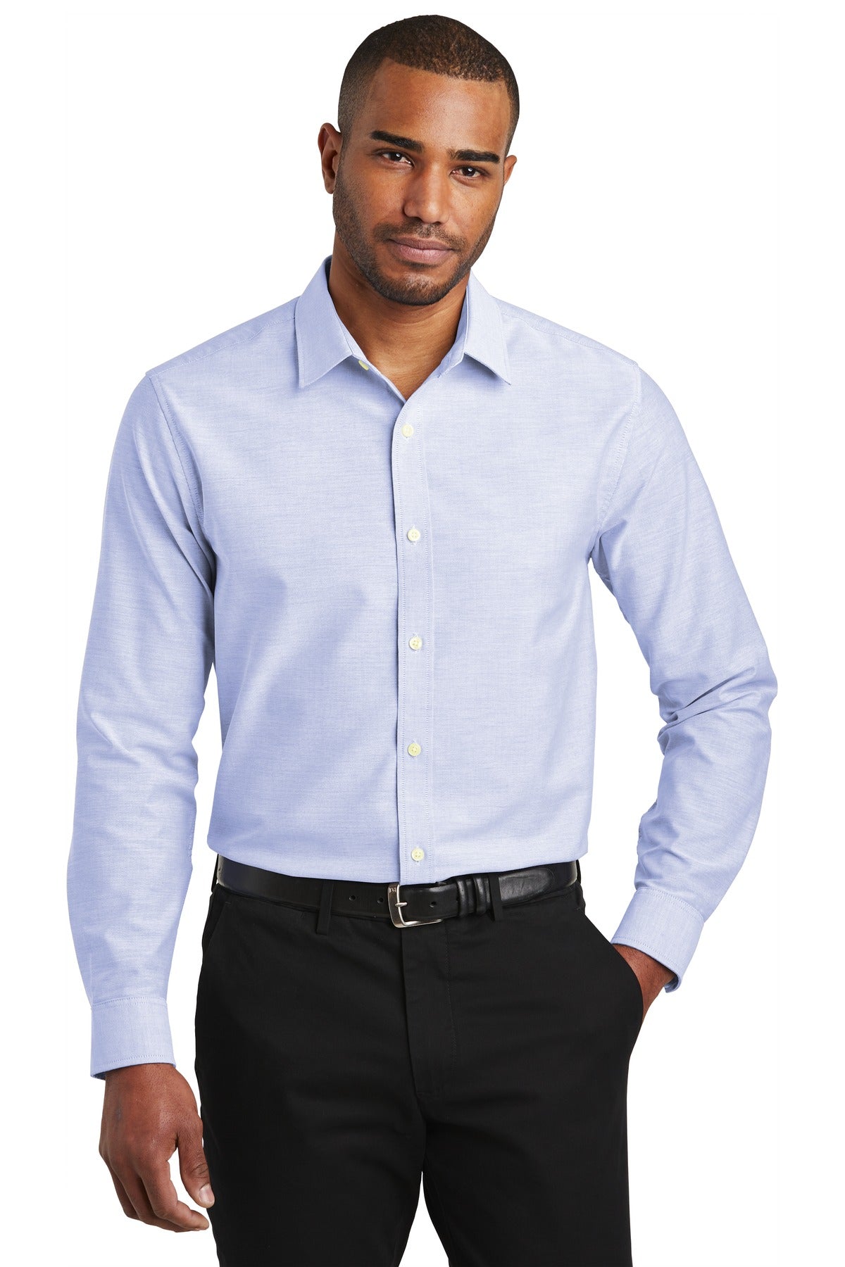 Port Authority Â® Slim Fit SuperPro â„¢ Oxford Shirt. S661