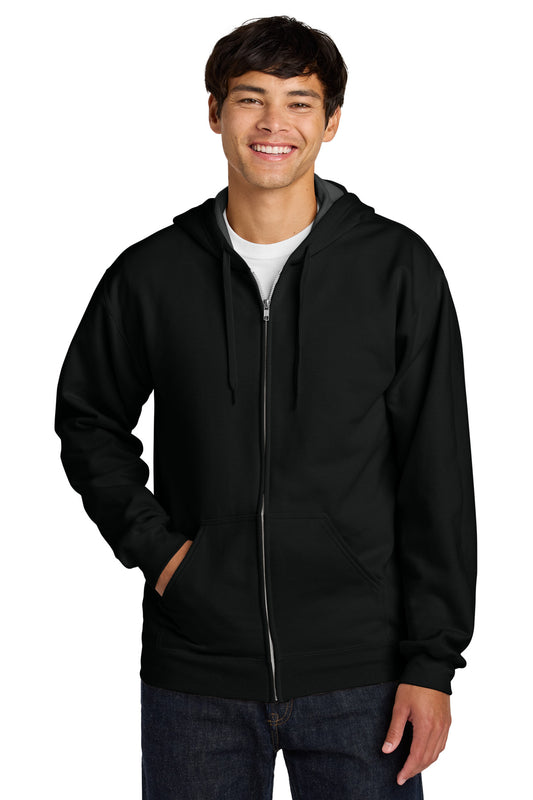 Gildan Softstyle? Midweight Fleece Full-Zip Hooded Sweatshirt SF600