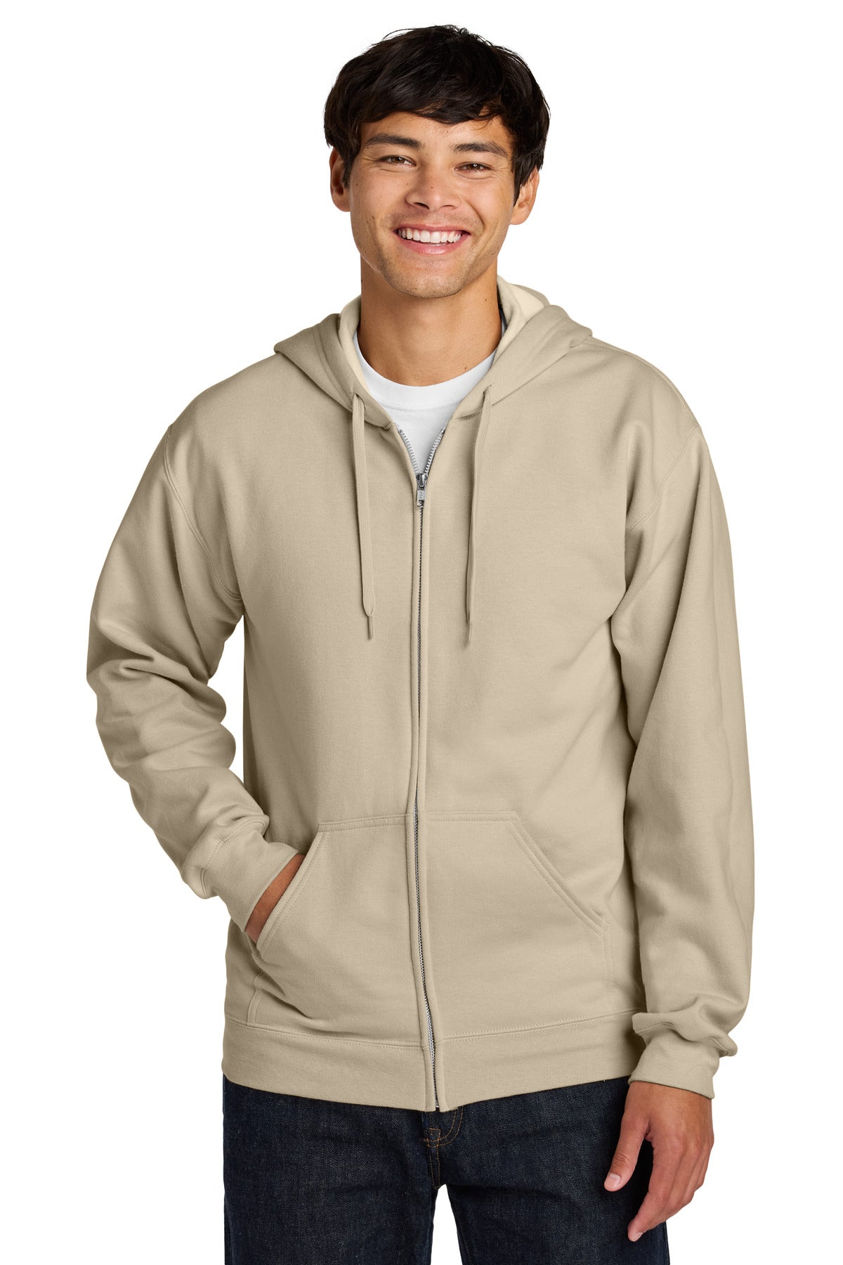 Gildan Softstyle? Midweight Fleece Full-Zip Hooded Sweatshirt SF600