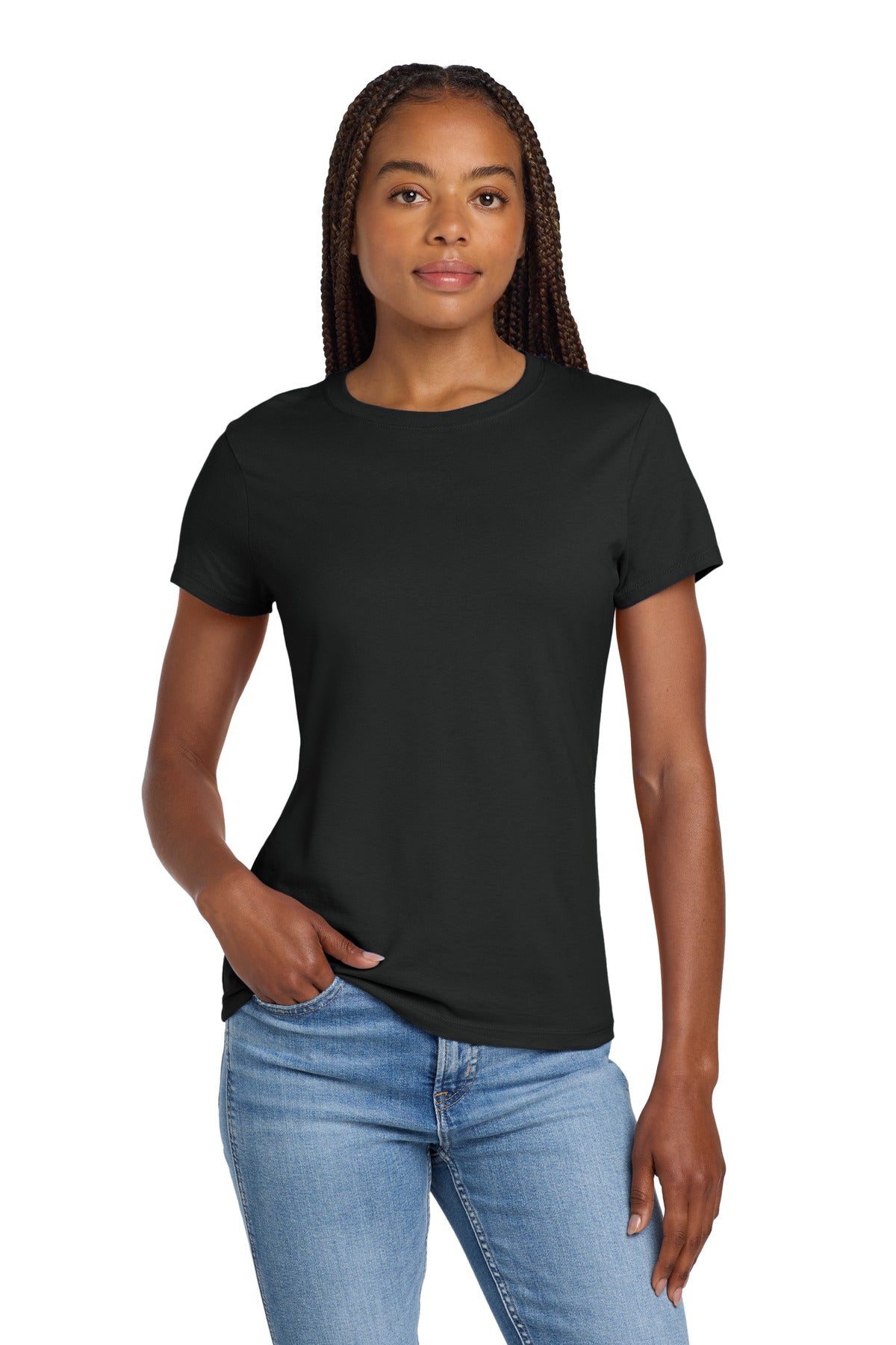 Hanes? Women's Perfect-T Cotton T-Shirt. SL04