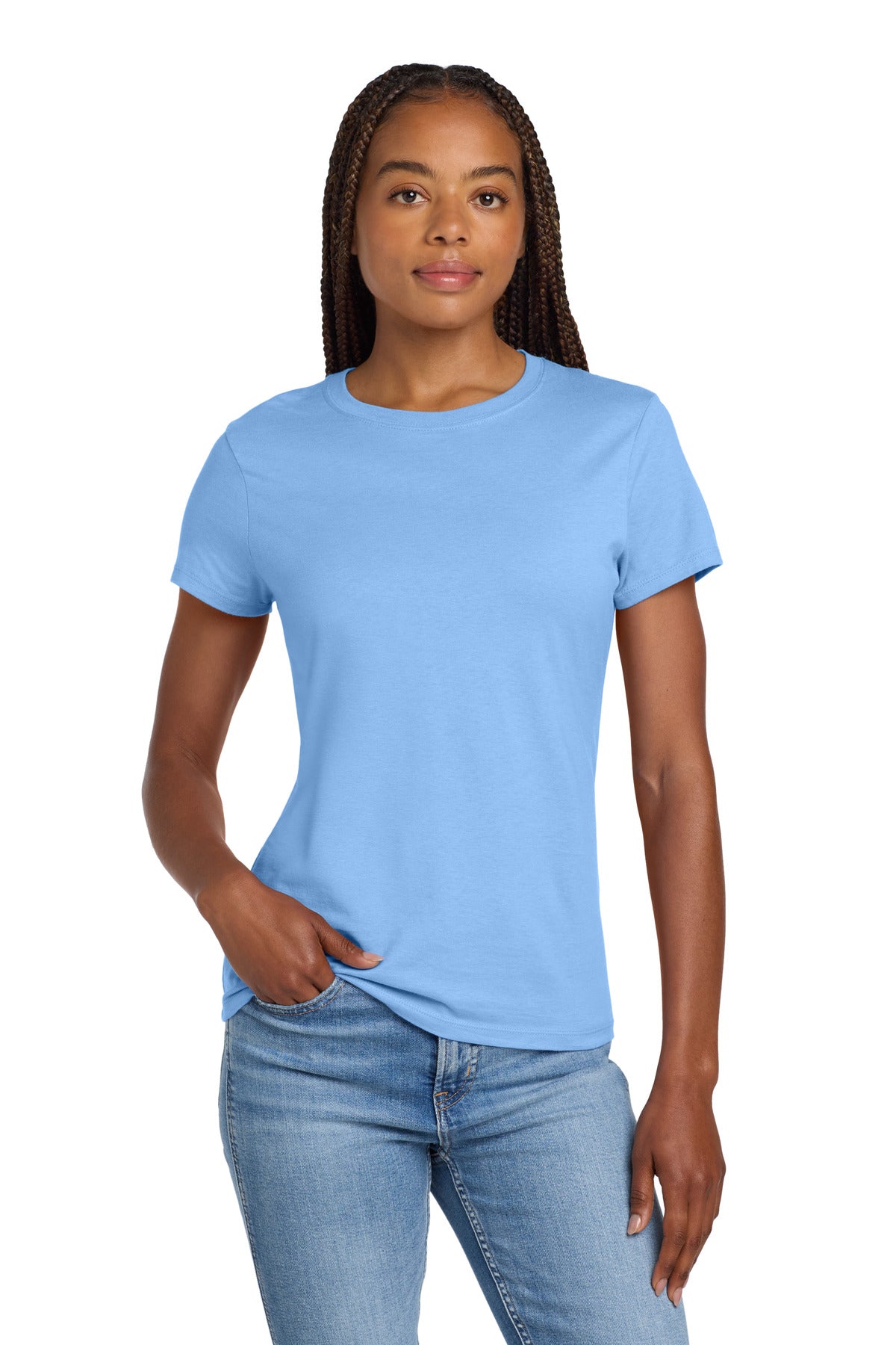 Hanes? Women's Perfect-T Cotton T-Shirt. SL04