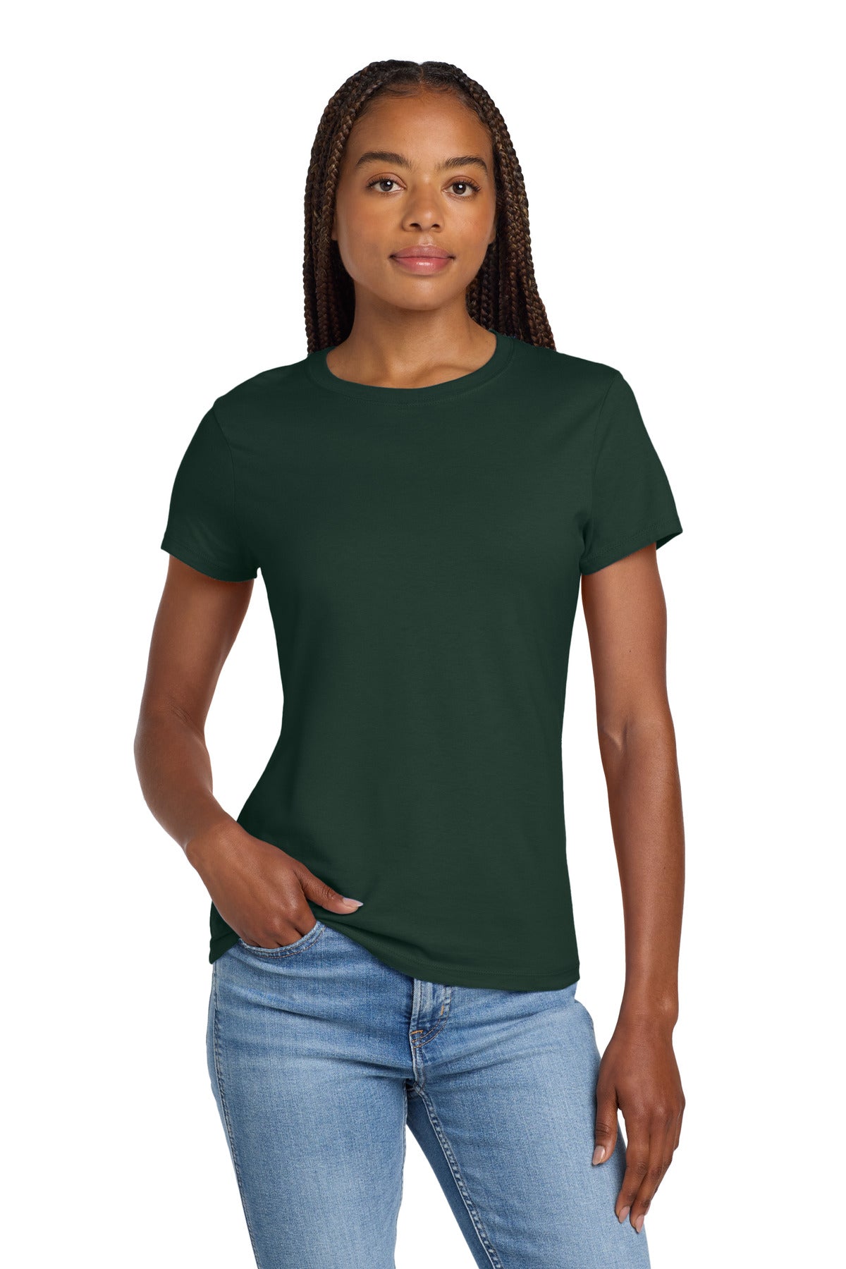 Hanes? Women's Perfect-T Cotton T-Shirt. SL04