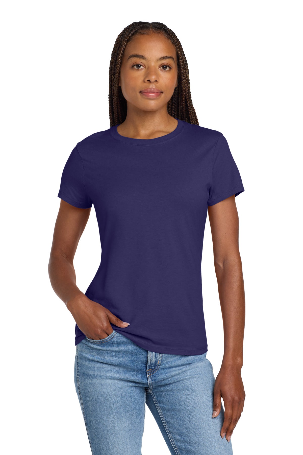 Hanes? Women's Perfect-T Cotton T-Shirt. SL04