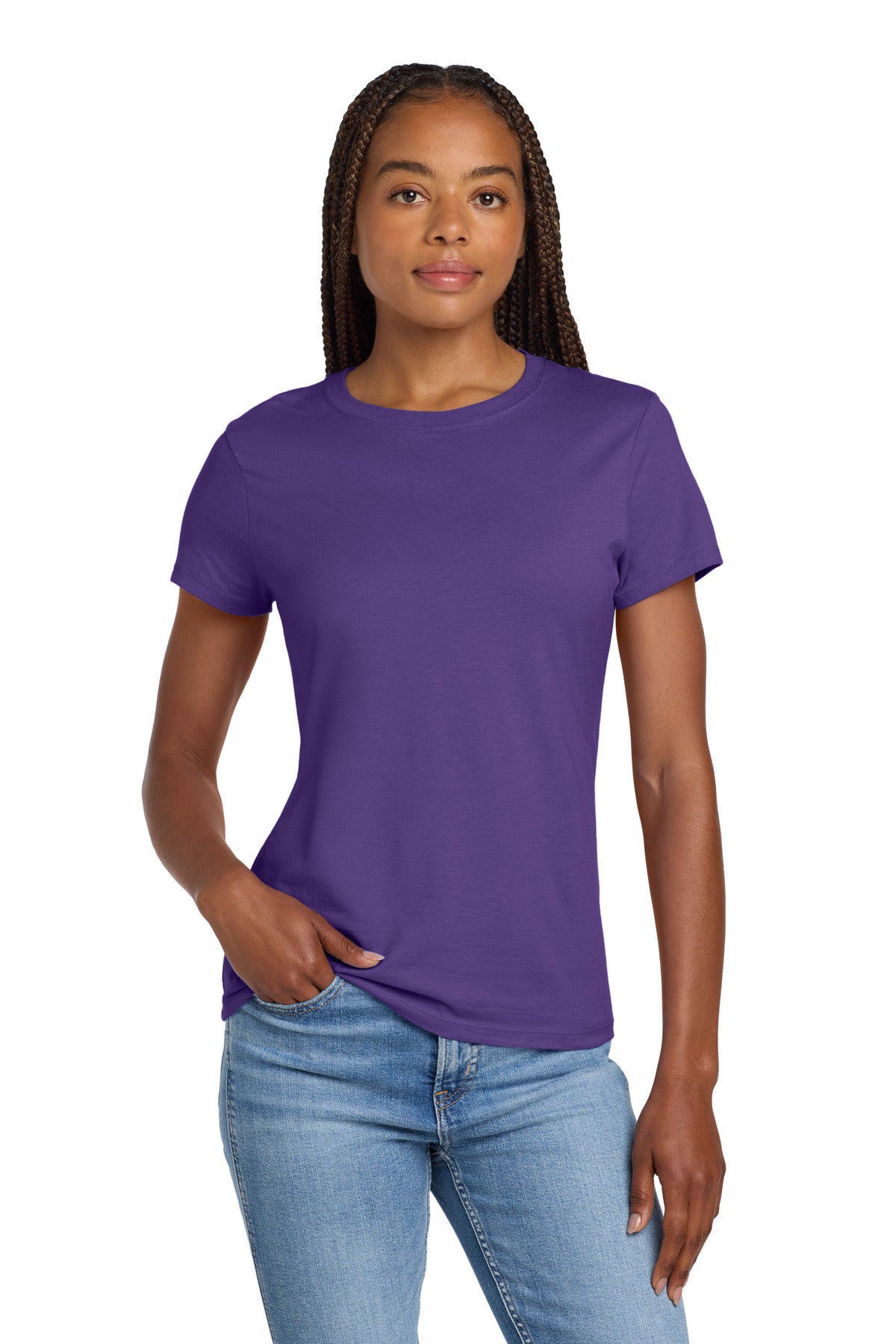 Hanes? Women's Perfect-T Cotton T-Shirt. SL04