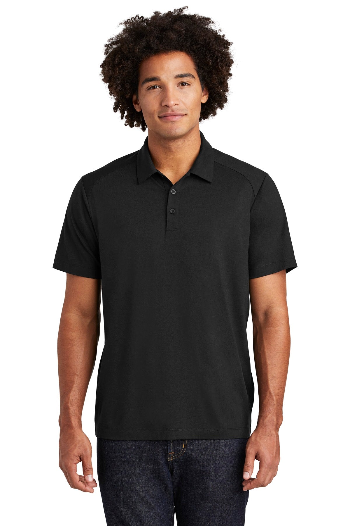 Sport-Tek Â® PosiCharge Â® Tri-Blend Wicking Polo. ST405