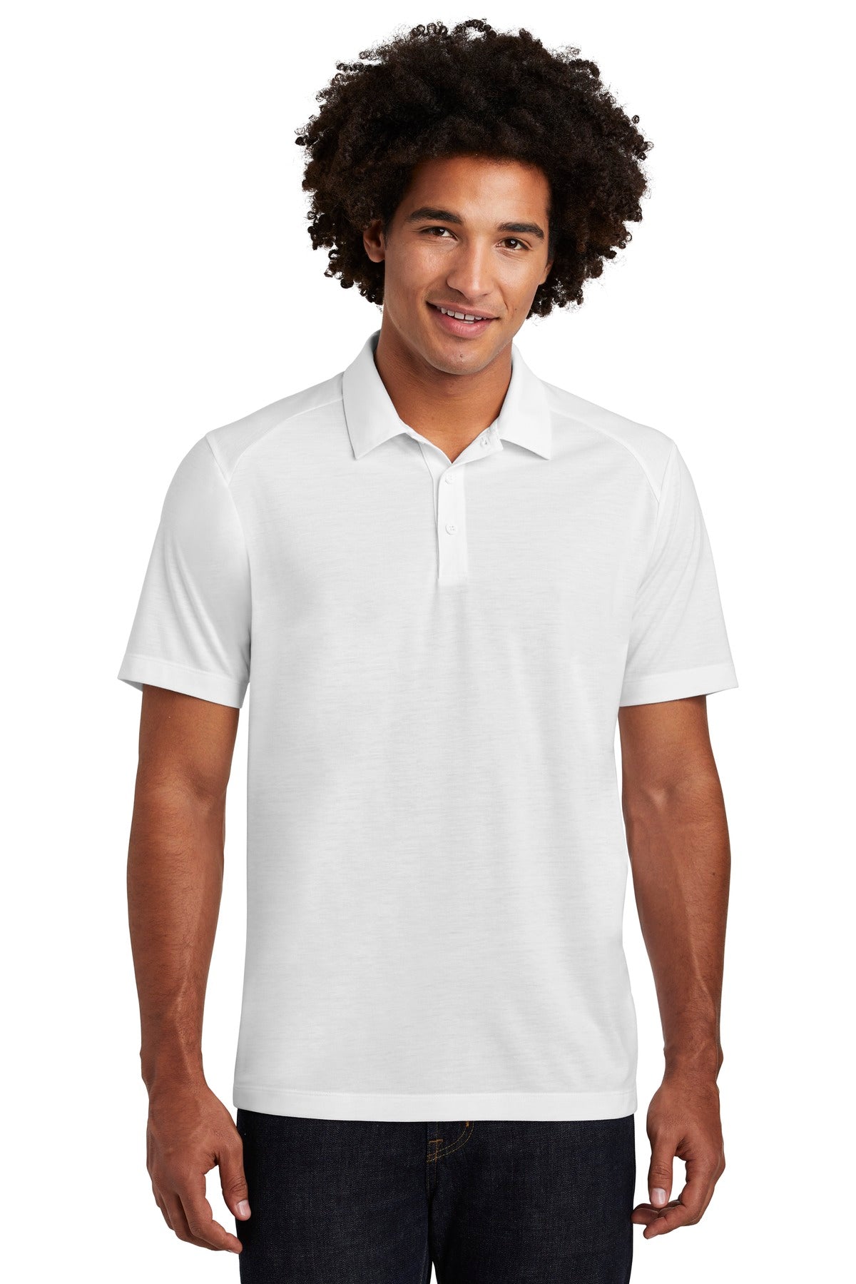 Sport-Tek Â® PosiCharge Â® Tri-Blend Wicking Polo. ST405