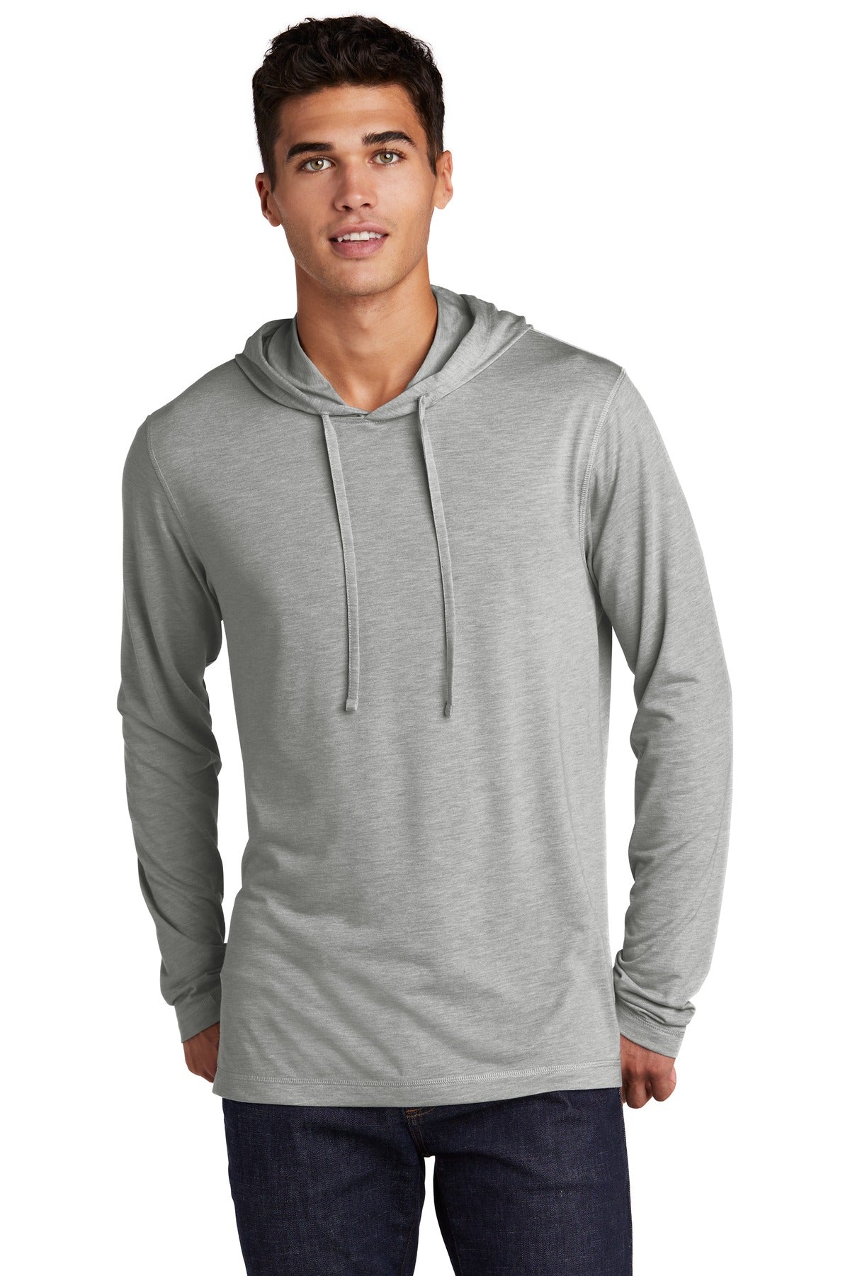 Sport-Tek ? PosiCharge ? Tri-Blend Wicking Long Sleeve Hoodie ST406