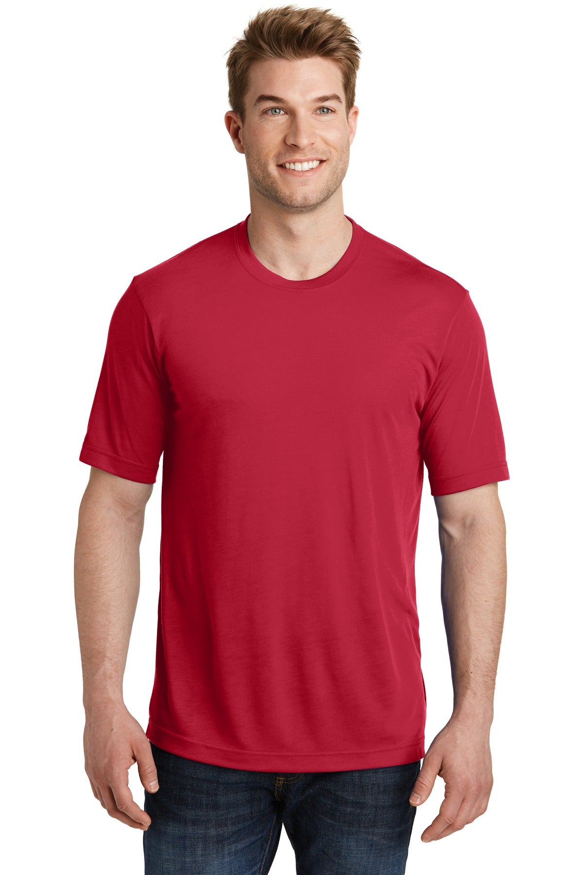 Sport-TekÂ® PosiChargeÂ® Competitorâ„¢ Cotton Touchâ„¢ Tee. ST450