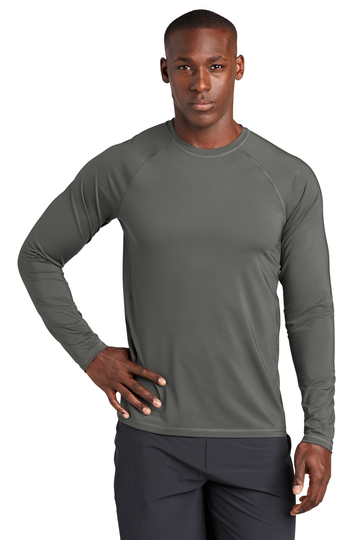 Sport-Tek Â® Long Sleeve Rashguard Tee. ST470LS