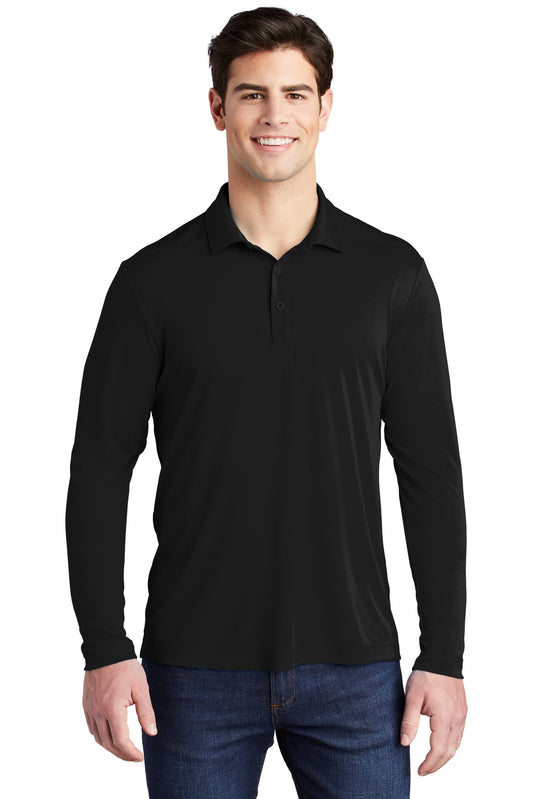 Sport-Tek Â®  Posi-UVÂ®  Pro Long Sleeve Polo. ST520LS