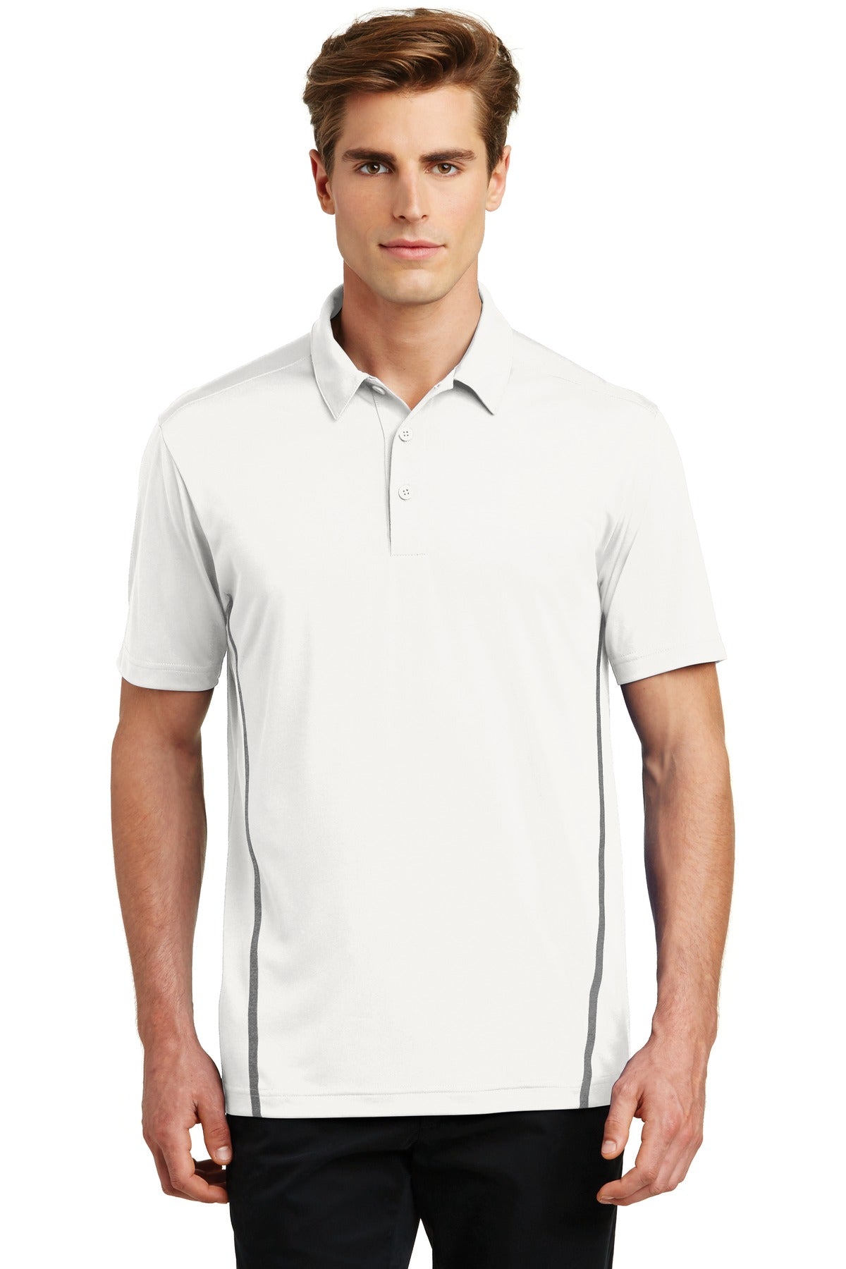 Sport-Tek &#174;  Contrast PosiCharge &#174;  Tough Polo &#174; . ST620