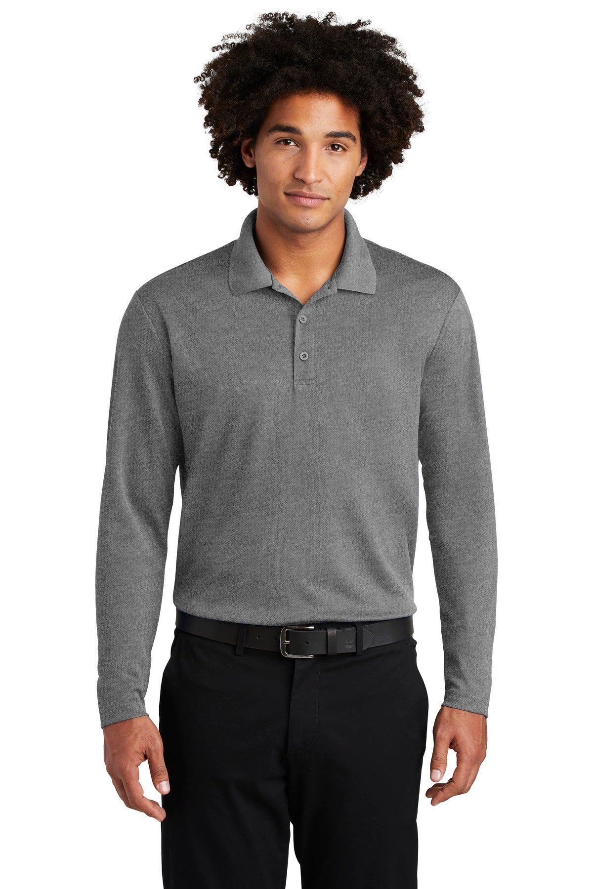 Sport-Tek Â® PosiCharge Â® RacerMesh Â® Long Sleeve Polo. ST640LS