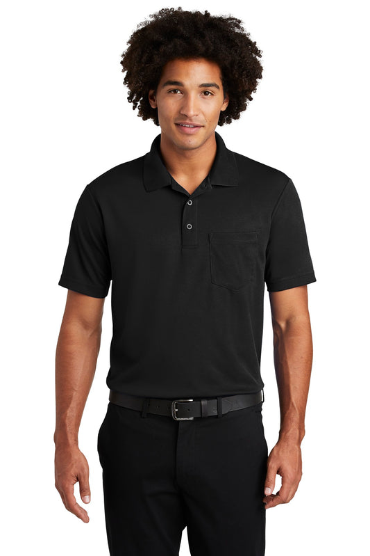 Sport-Tek Â® PosiCharge Â® RacerMesh Â® Pocket Polo. ST640P