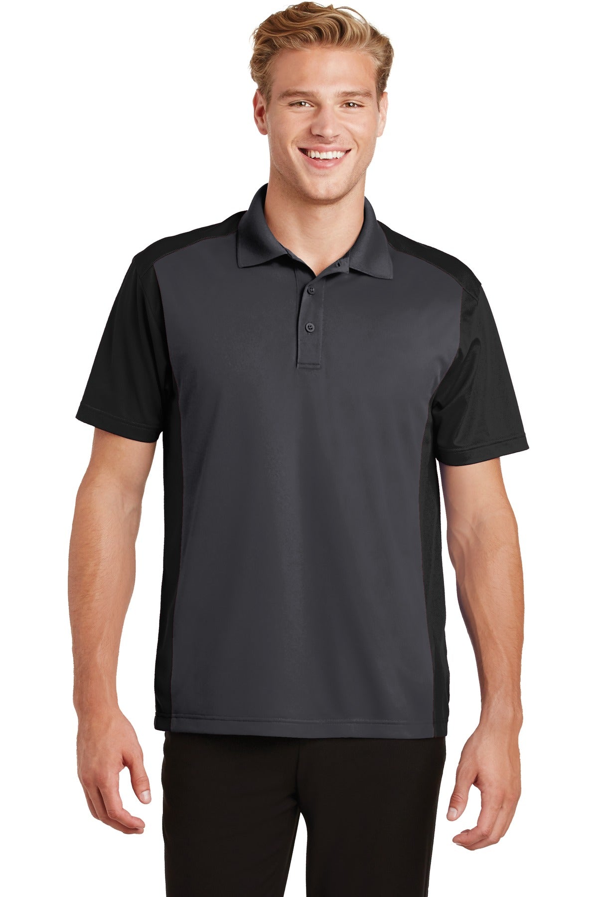 Sport-TekÂ® Colorblock Micropique Sport-WickÂ® Polo. ST652