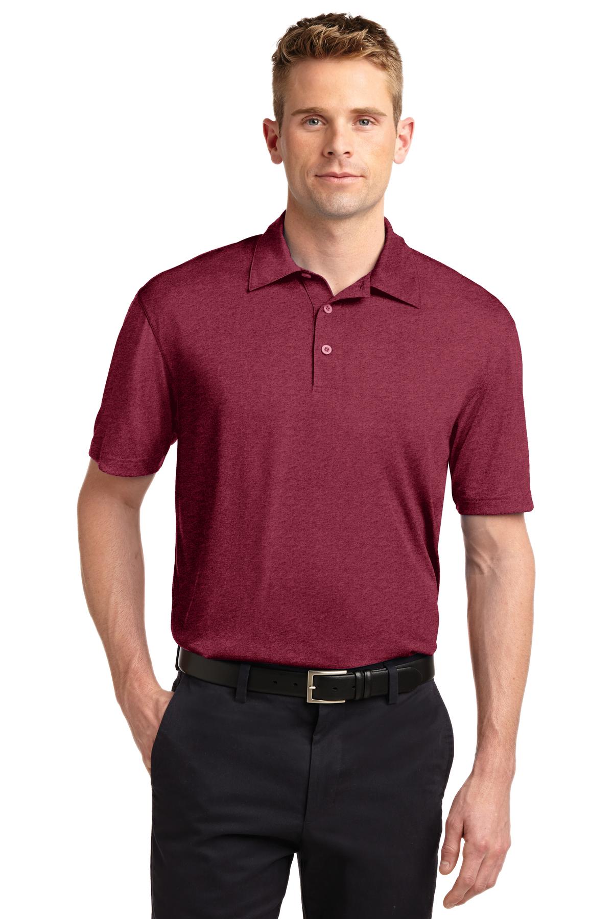 Sport-TekÂ® Heather Contenderâ„¢ Polo. ST660