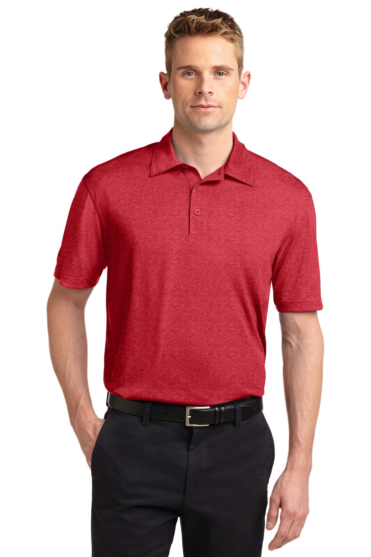 Sport-TekÂ® Heather Contenderâ„¢ Polo. ST660