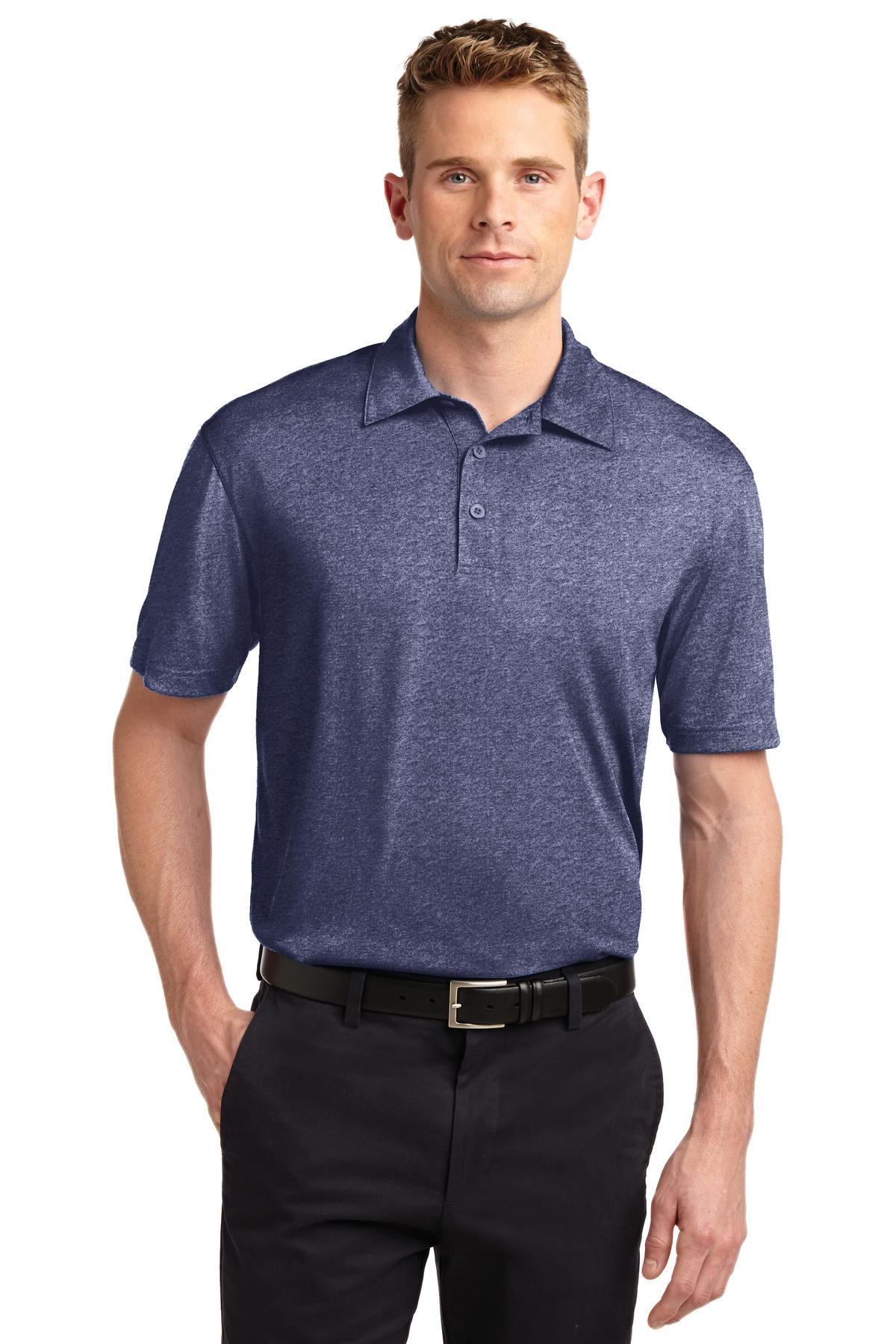 Sport-TekÂ® Heather Contenderâ„¢ Polo. ST660