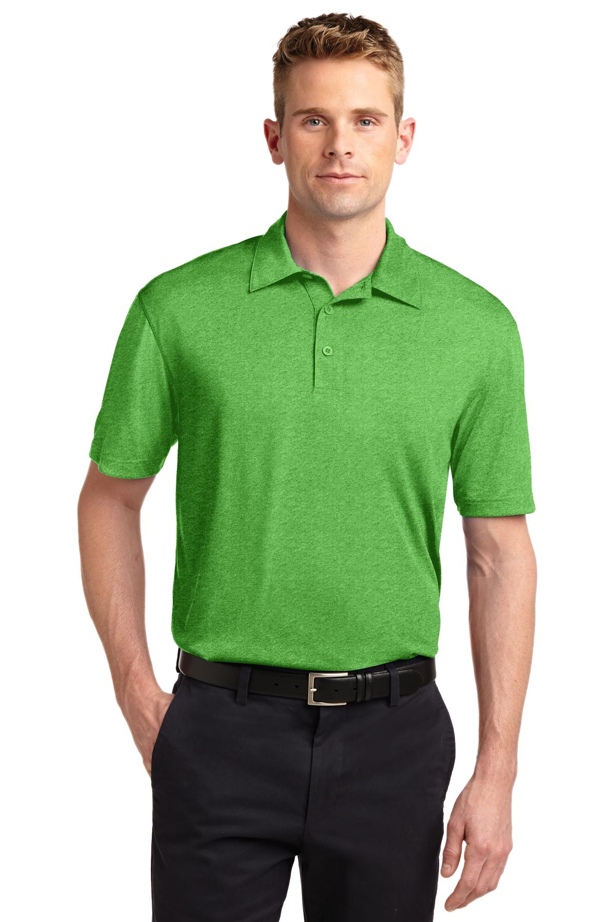 Sport-TekÂ® Heather Contenderâ„¢ Polo. ST660