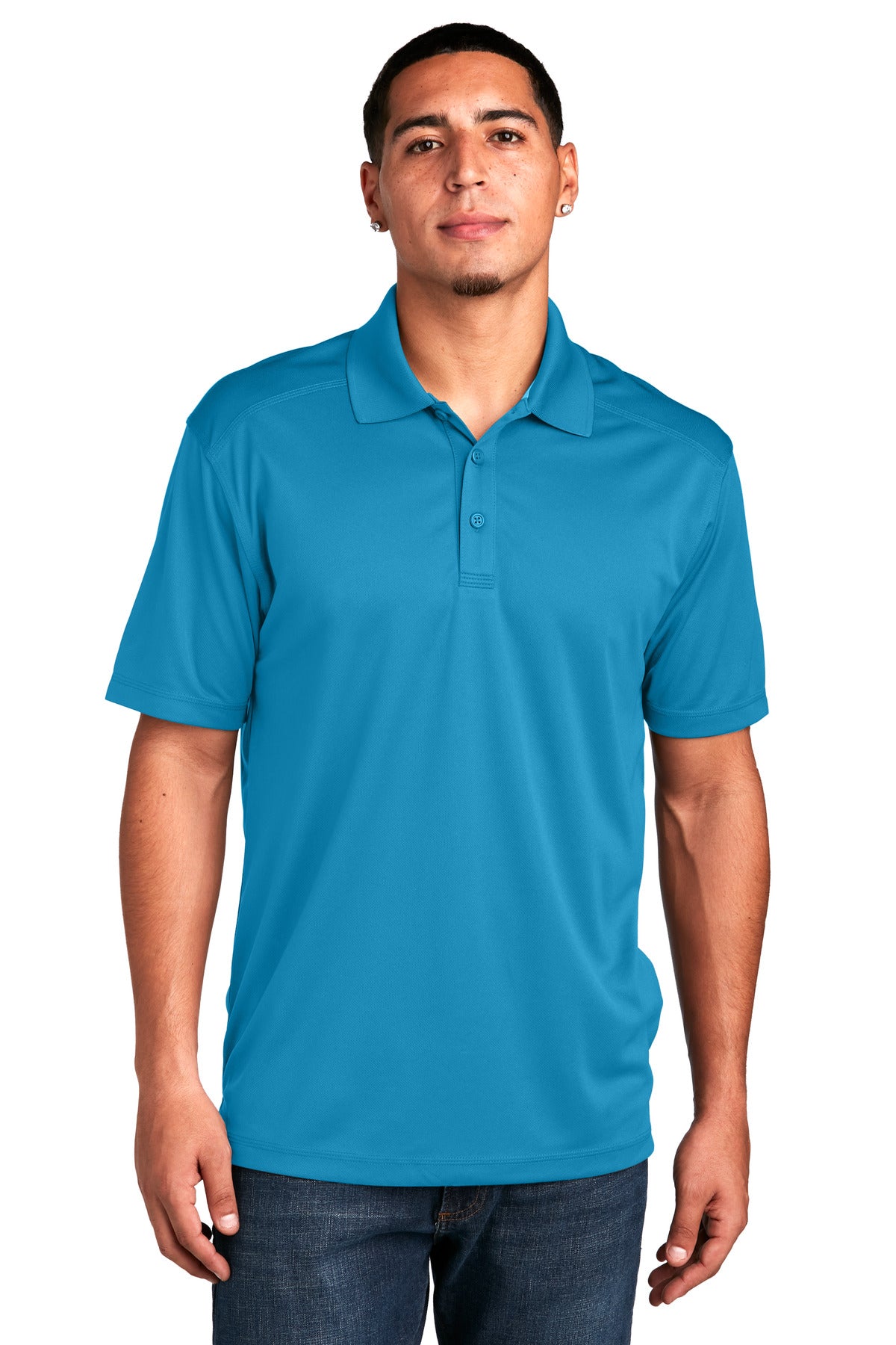 Sport-TekÂ® PosiChargeÂ® Micro-Mesh Polo. ST680