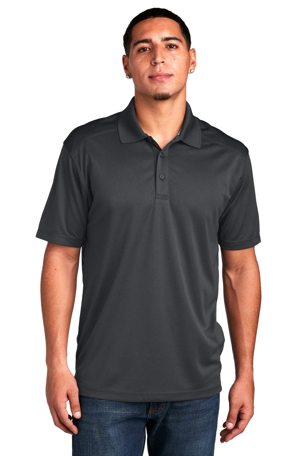 Sport-TekÂ® PosiChargeÂ® Micro-Mesh Polo. ST680