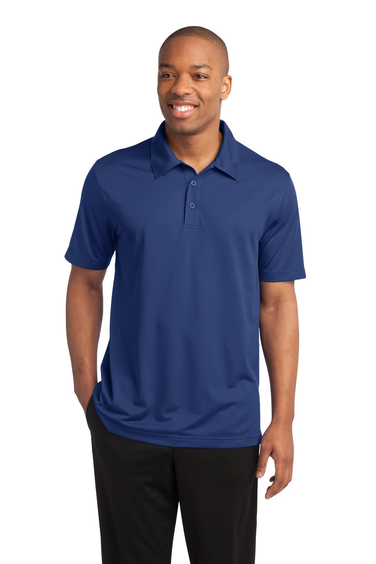 Sport-TekÂ® PosiChargeÂ® Active Textured Polo. ST690